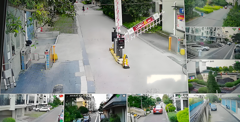 某小区网络高清视频监控案例
